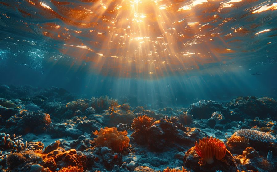Marine heatwaves and rising ocean temperatures caused by climate change