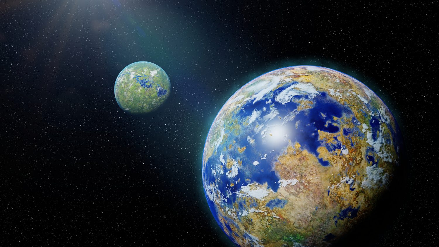 Earth 2.0 orbiting in a binary star system