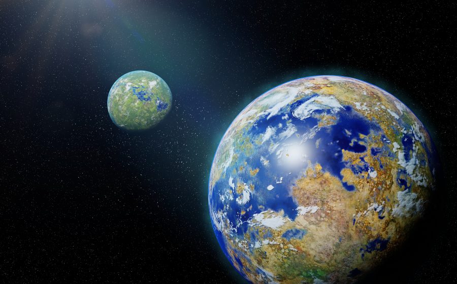 Earth 2.0 orbiting in a binary star system