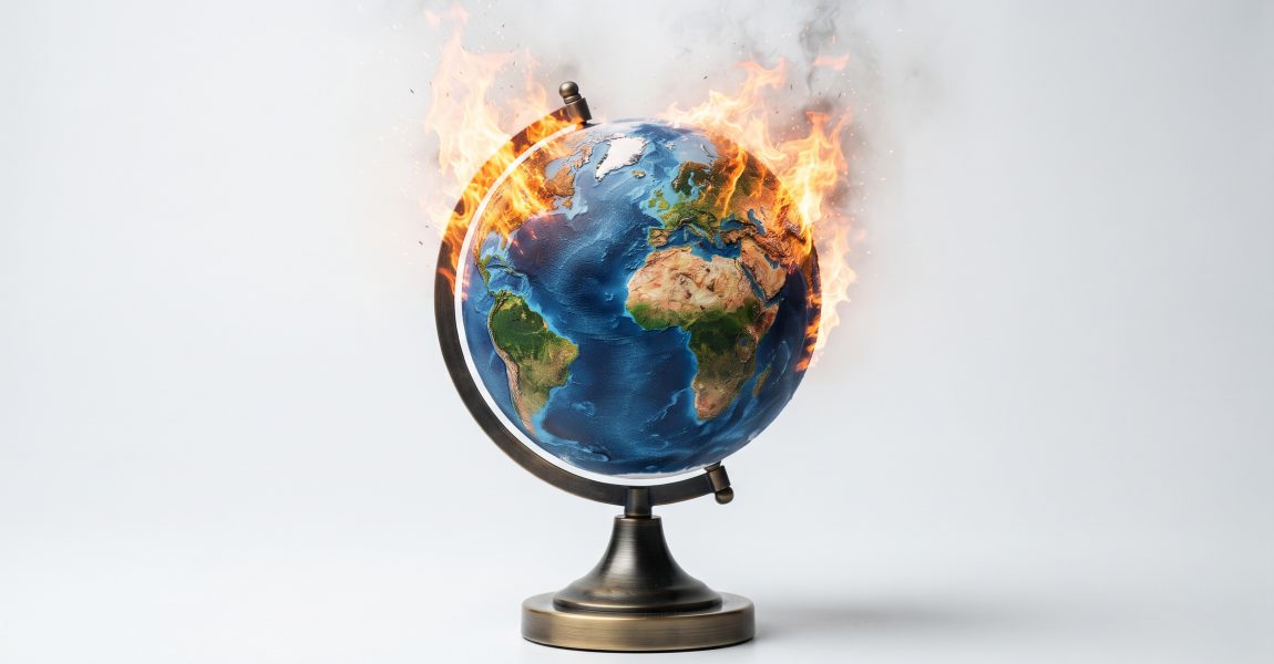 Extreme weather illustrating the growing threat of catastrophic climate disasters